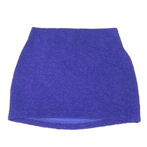 NEW BCBGeneration Purple Textured Bodycon Stretch Mini Skirt